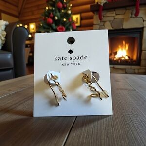 Kate Spade Say Yes Love Earrings!